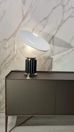 Madia di Rimadesio in vetro Self in Offerta Outlet