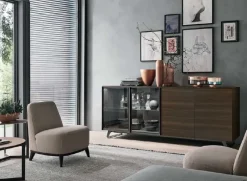 Madia di Tomasella in legno Metropolis in Offerta Outlet