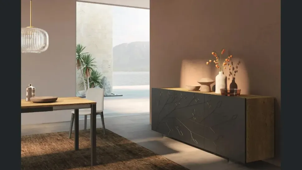 Madia Folium in stile moderno di Fratelli mirandola in Offerta Outlet