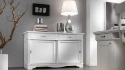 Madia in legno stile classico Madia country con ante scorrevoli scontata del 35% Artigianale