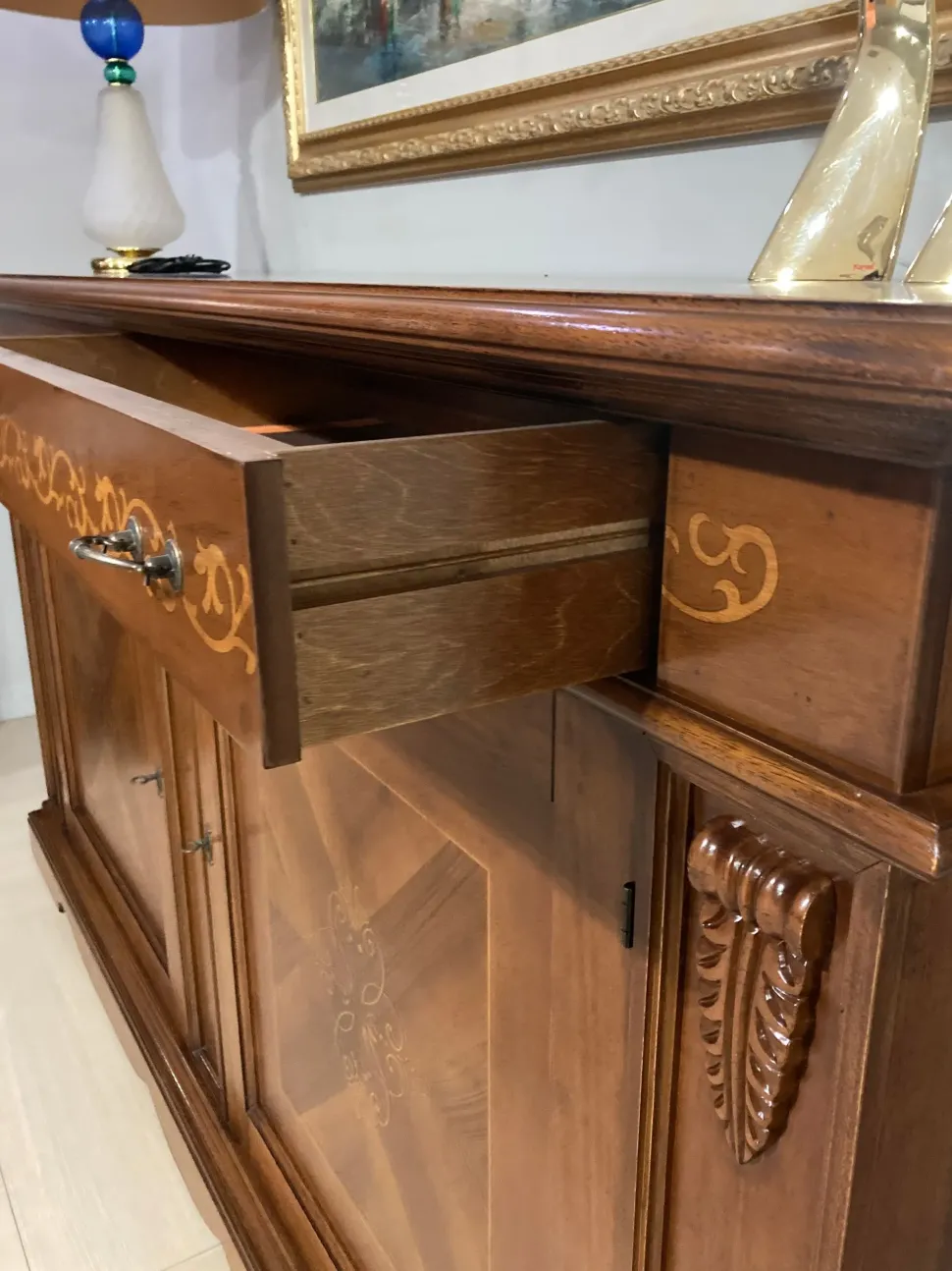 Madia in stile classico Credenza artigianale di Artigianale a prezzo Outlet