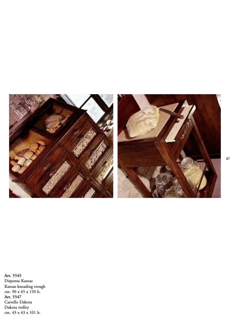 Madia in stile classico Dispensa kansas di Parlani a prezzo scontato