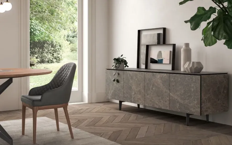 Madia in stile design Armor di Ozzio in Offerta Outlet