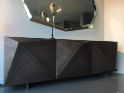 Madia in stile design Cattelan in laccato opaco Offerta Outlet