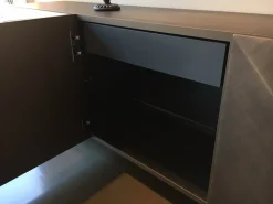 Madia in stile design Cattelan in laccato opaco Offerta Outlet