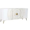 Madia in stile design Credenza mango bianco 160 di Outlet etnico a prezzo Outlet