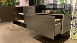 Madia in stile design 36e8 glass 1325 di Lago scontata