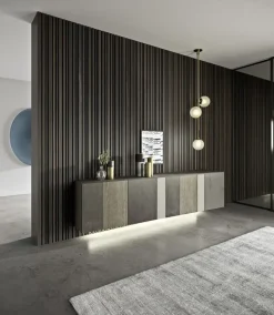 Madia in stile design Inclinart sospesa di Presotto a prezzo Outlet