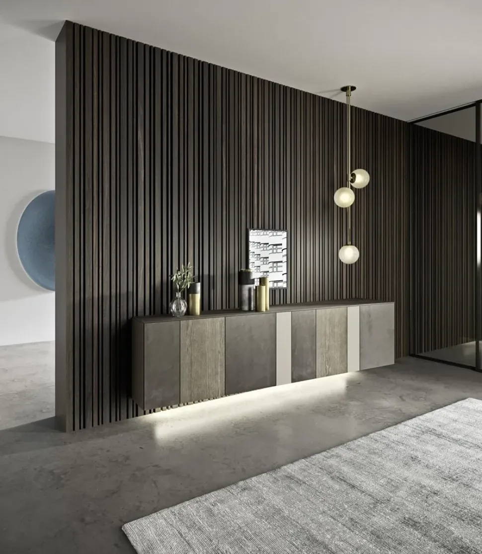 Madia in stile design Inclinart sospesa di Presotto a prezzo Outlet