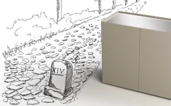 Madia in stile design Km di Minotti italia in Offerta Outlet