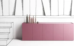 Madia in stile design Km di Minotti italia in Offerta Outlet