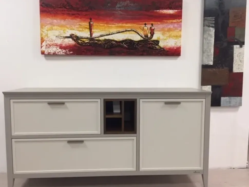 Madia in stile design Le fablier in legno Offerta Outlet