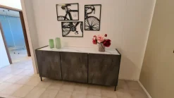 Madia in stile design Madia steel di Collezione esclusiva a prezzo Outlet