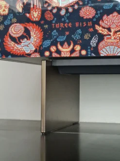 Madia in stile design Materia 1010 di Lago in Offerta Outlet