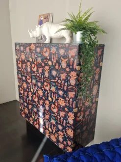 Madia in stile design Materia 1010 di Lago in Offerta Outlet