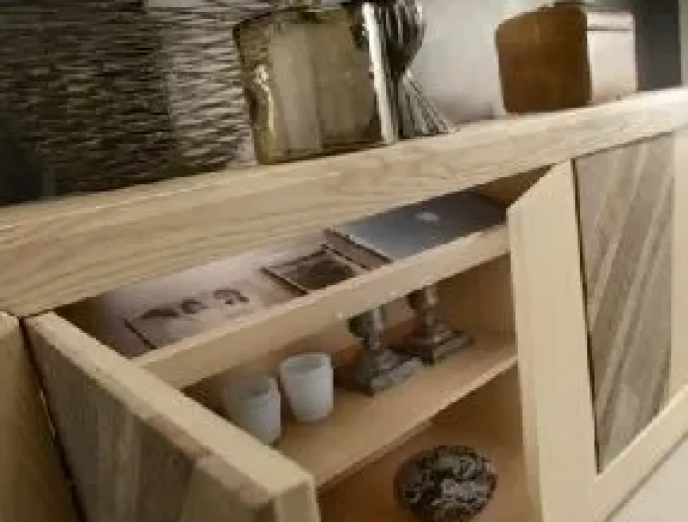 Madia in stile design Open di Artigianale a prezzo scontato