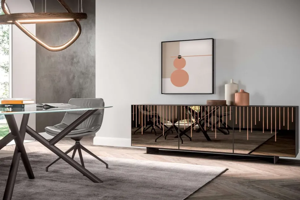 Madia in stile design Rain di Ozzio in Offerta Outlet