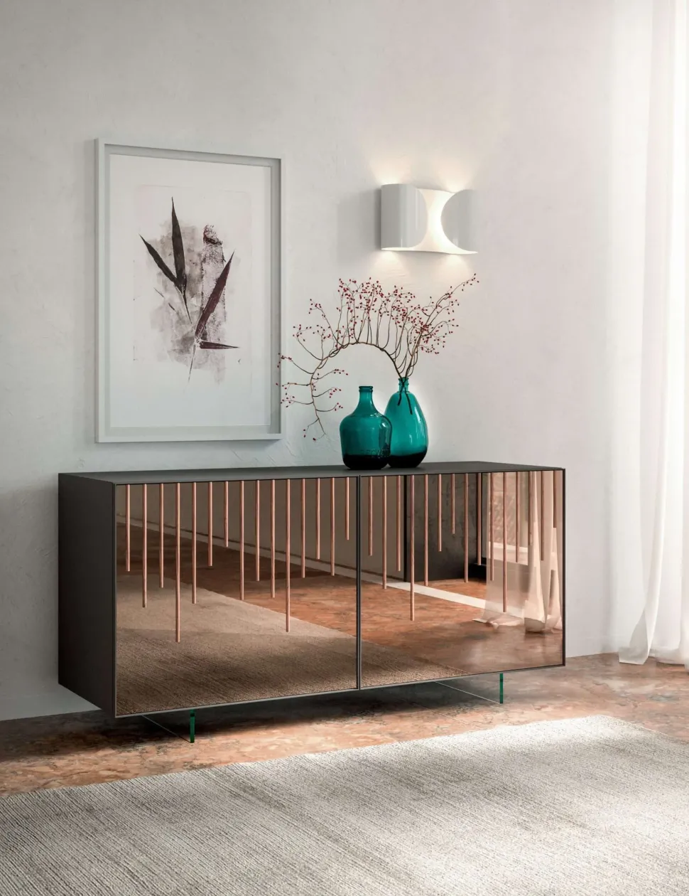 Madia in stile design Rain di Ozzio in Offerta Outlet