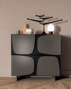 Madia in stile design Trilogy di Ozzio scontata