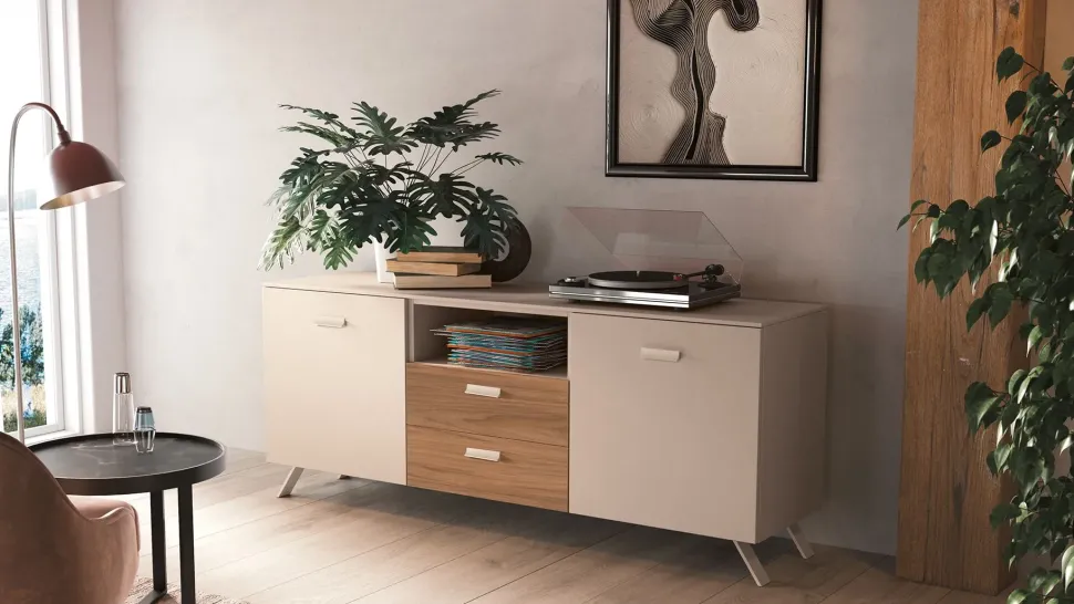 Madia in stile moderno Abaco 13 di Gierre mobili a prezzo Outlet