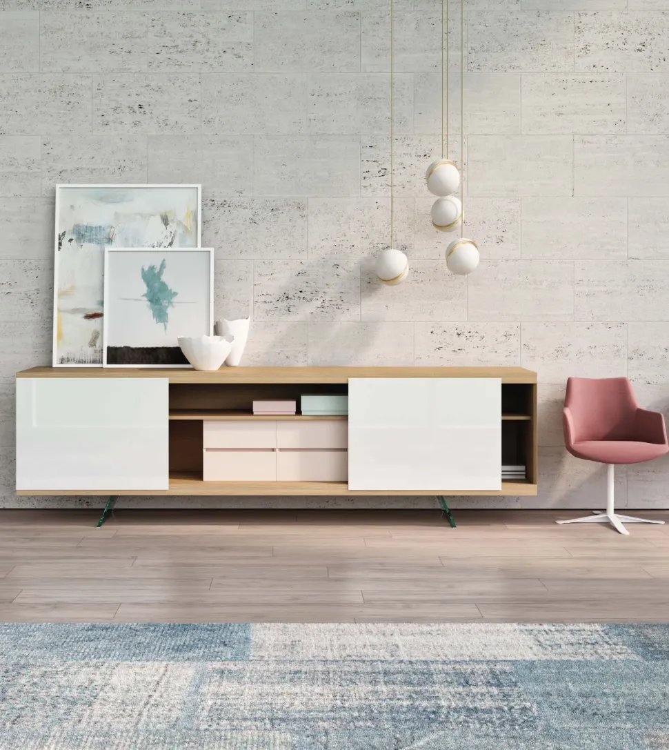 Madia in stile moderno Aliante di Presotto in Offerta Outlet