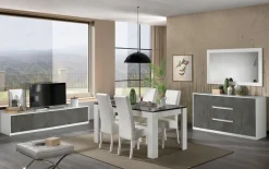 Madia in stile moderno Contromobile giada di Artigianale in Offerta Outlet