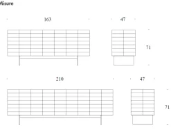 Madia in stile moderno Colosseo di Tonin casa a prezzo scontato