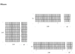 Madia in stile moderno Flamingo di Tonin casa in Offerta Outlet