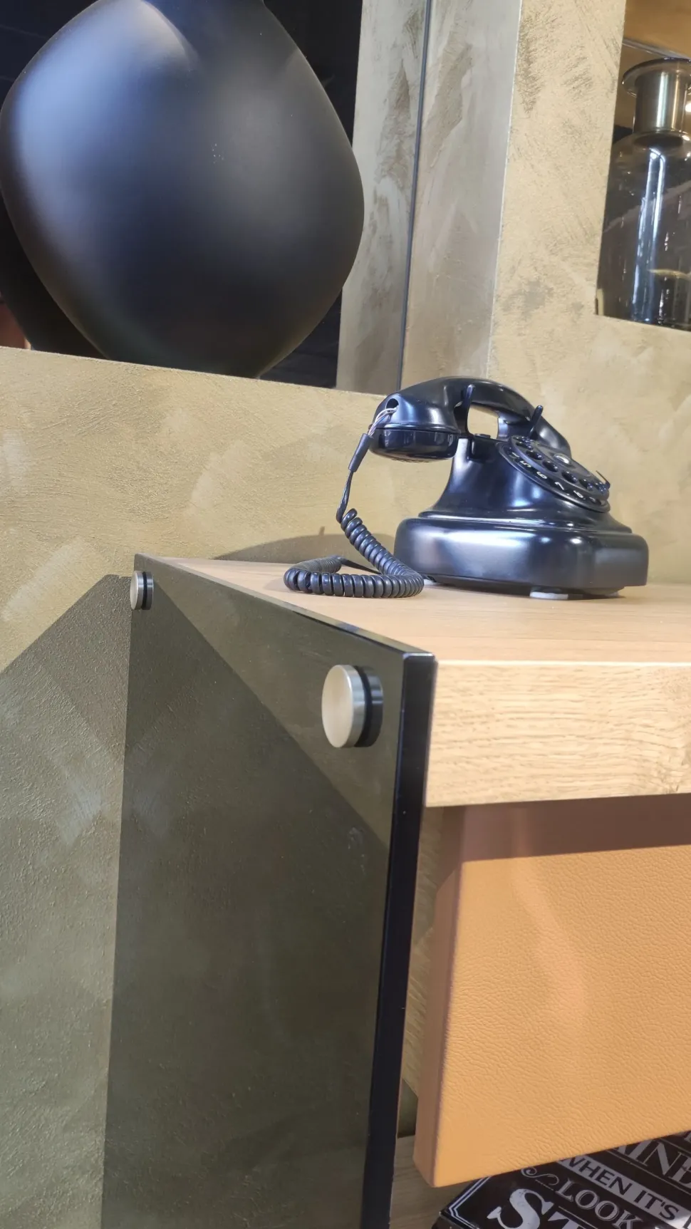 Madia in stile moderno River di Nature design a prezzo Outlet