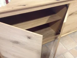 Madia in stile moderno Rovere cz900/3 di Artigianale a prezzo Outlet