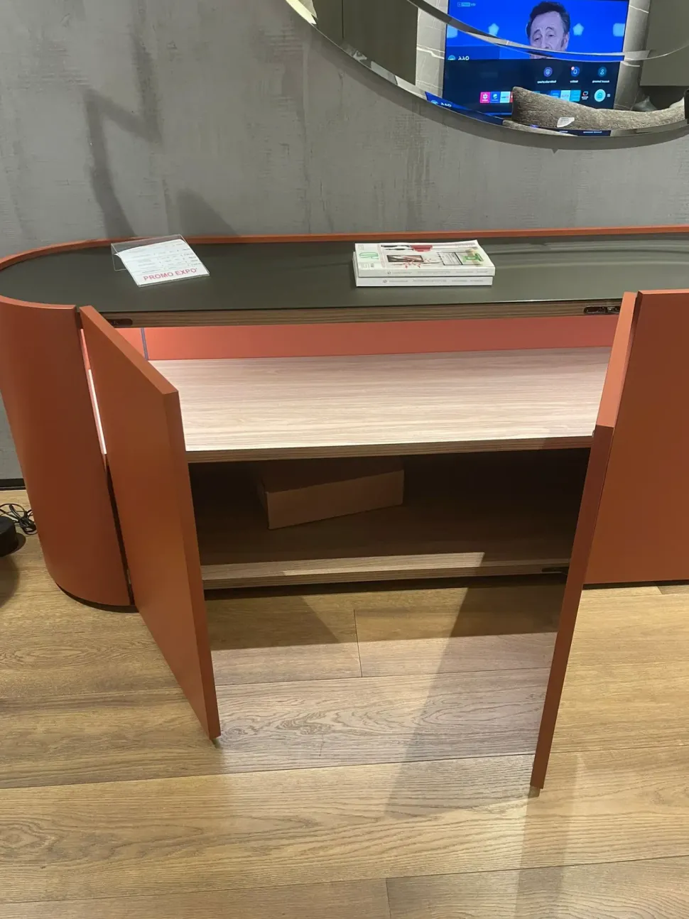 Madia Madia dedalo laccata opaco in stile design di Pianca in Offerta Outlet