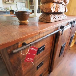 Madia Madia industrial jupiter 2 ante scorrevoli e cassetti   di Outlet etnico a prezzi convenienti