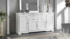 Madia Mobile-credenza country scontato del 35% Artigianale in legno in Offerta Outlet