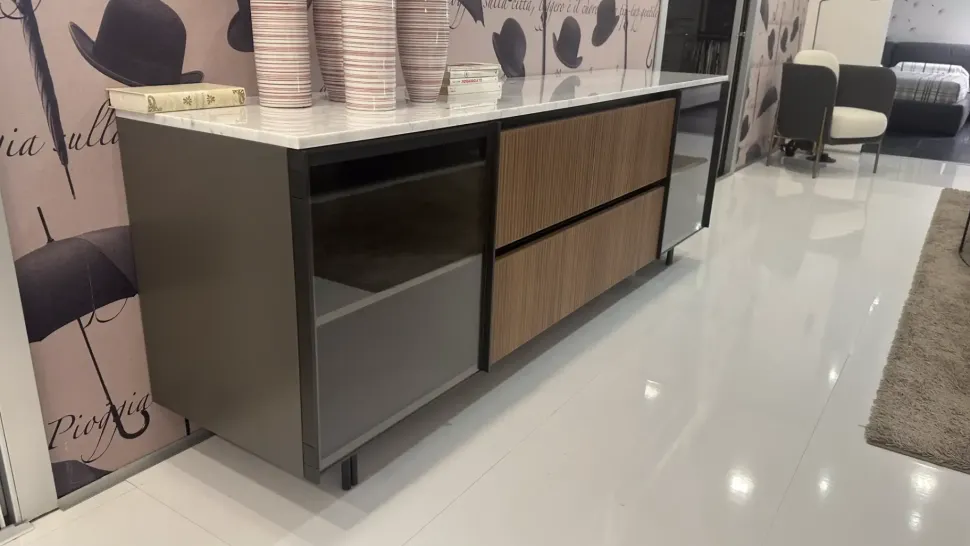 Madia modello Box 18 di Novamobili a PREZZI OUTLET