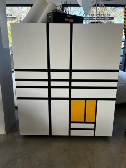 Madia modello Homage a mondrian di Cappellini a PREZZI OUTLET