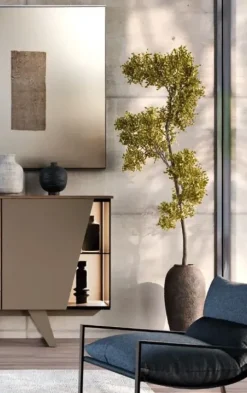 Madia modello Horizon glass 1034 di Mobilgam in Offerta Outlet