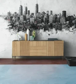 Madia modello Madia art 1446 stripes di Mobilificio bellutti a PREZZI OUTLET