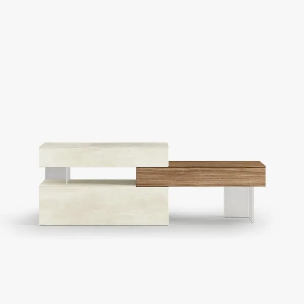 Madia modello Madia ink laccata opaco cm 180 di Duebitalia a PREZZI OUTLET