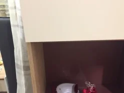 Madia Rovere crudo- bianca e bordeau  di Imab group a prezzi outlet