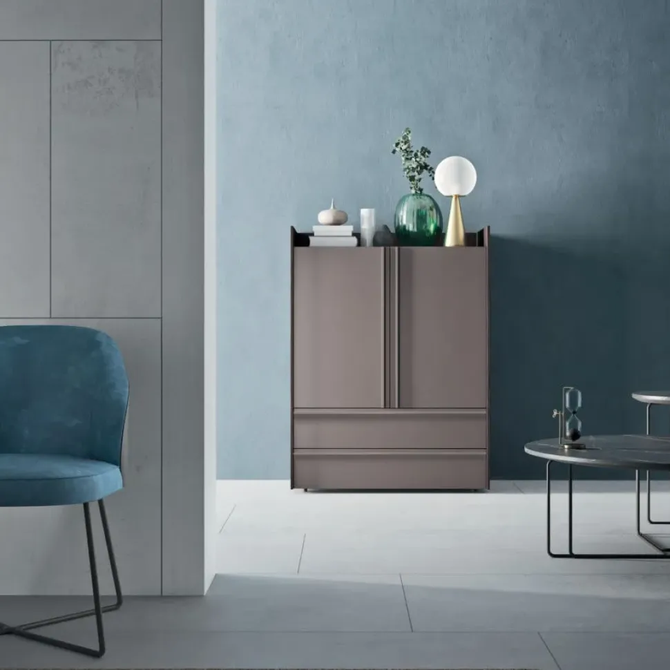 Madia Tray Homes in laccato opaco a prezzo Outlet