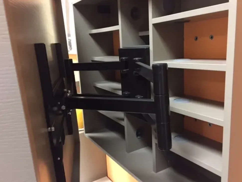 Maronese Soggiorno Seta Laccato Opaco Pareti attrezzate Moderno