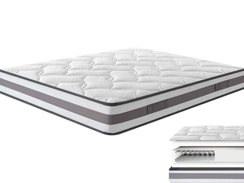 Materasso Anallergico climatizzato wool Artigianale molle a prezzo scontato