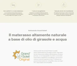 Materasso Antares singolo memory Dorsal