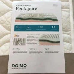 Materasso Doimo armonie del sonno Materasso doimo pentapure matrimoniale  con forte sconto