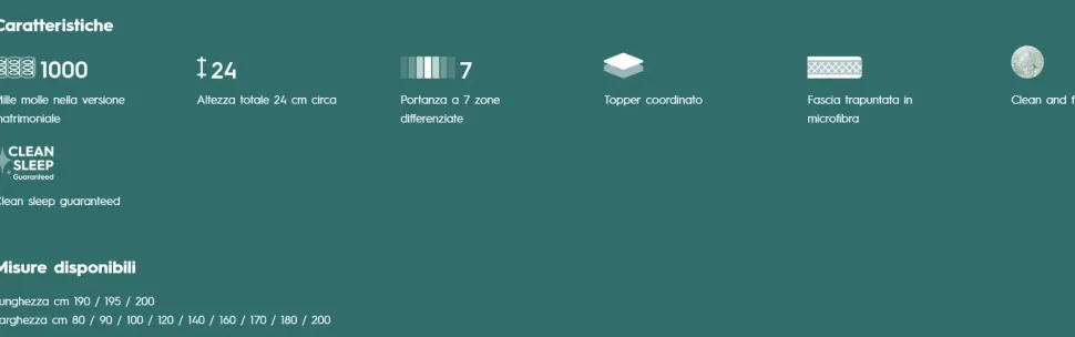 Materasso Doimo armonie del sonno Ergoconfort a prezzi convenienti