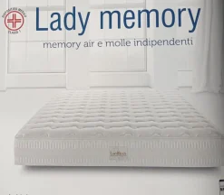 Materasso Lady Memory Lordflex: molle insacchettate, prezzo scontato.