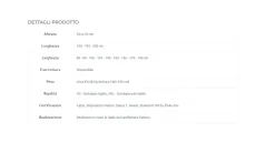 Materasso matrimoniale Falomo Balance de ux a prezzi outlet