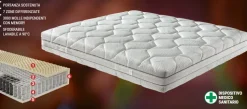 Materasso matrimoniale Ideare Dalia silver con forte sconto