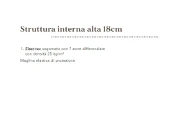 Materasso matrimoniale Sogno veneto Alba  in offerta