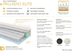 Materasso Sogno veneto Palladio elite con forte sconto
